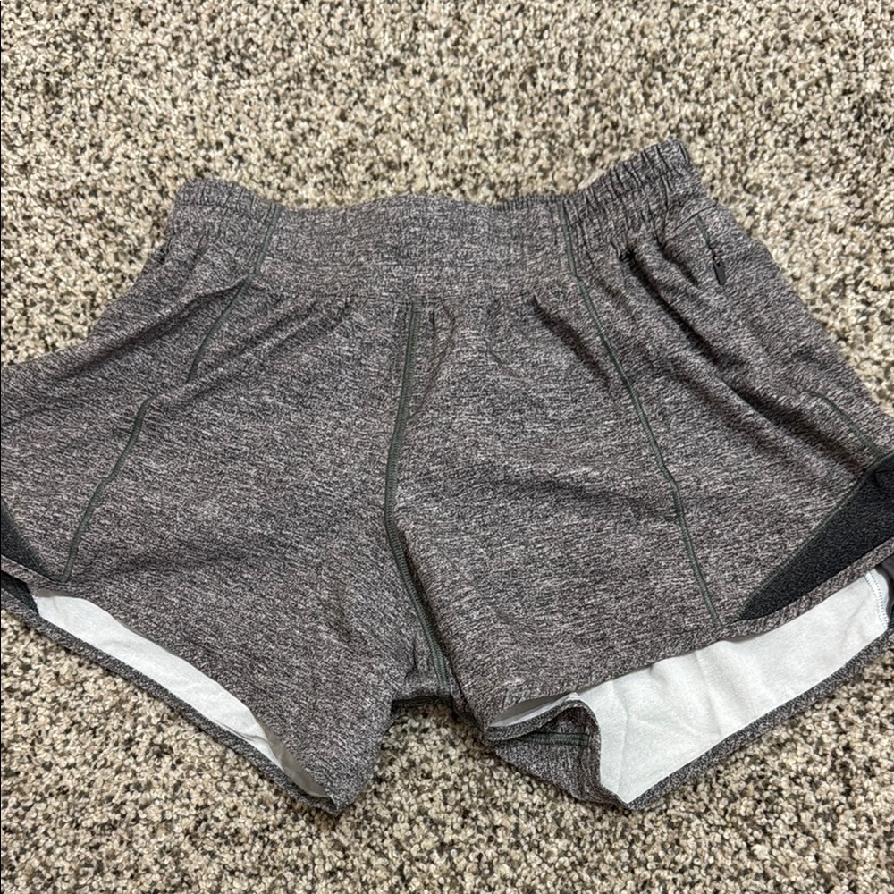 Lululemon Athletica Gray Athletic Shorts